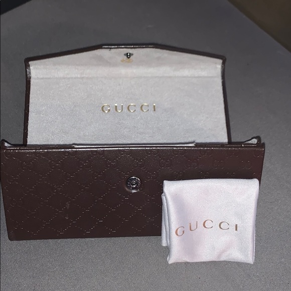 Gucci hard eyewear case w cloth - Picture 2 of 4
